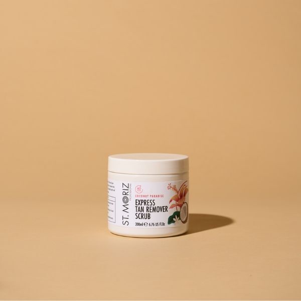 St Moriz Coconut Paradise Tan Remover Scrub