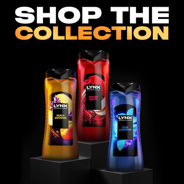 Lynx Fine Fragrance Collection Cherry Spritz Premium Body Wash 400 ml