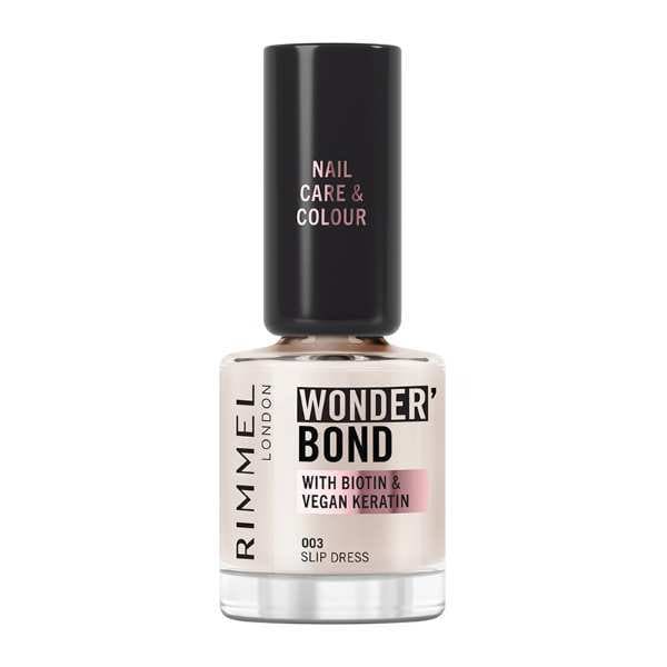 Rimmel Wonder'Bond Care + Colour Nail Polish 003 Slip Dress