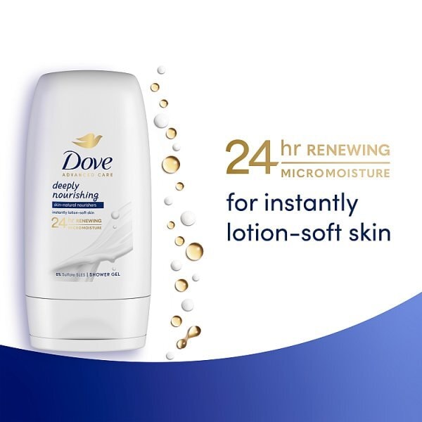 Dove Deeply Nourishing Body Wash 55Ml