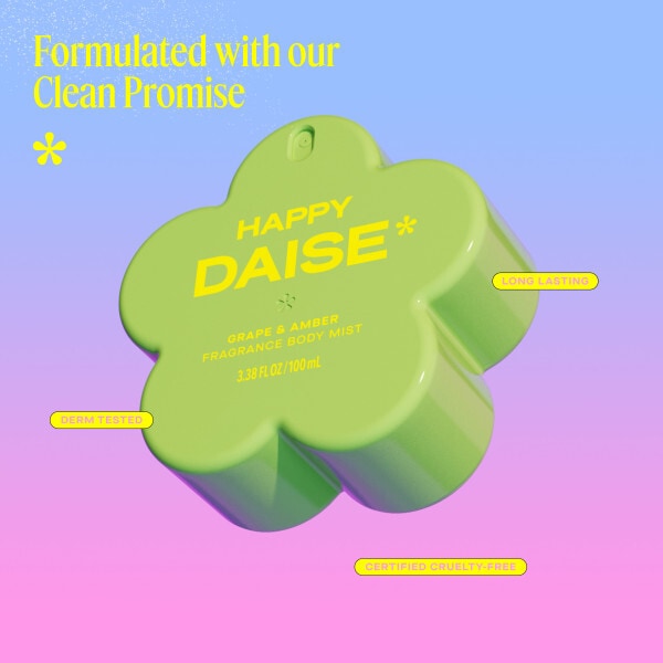 Daise Fragrance Body Mist Happy Grape & Amber 100ml
