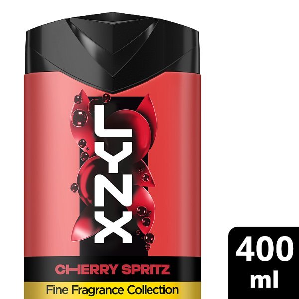 Lynx Fine Fragrance Collection Cherry Spritz Premium Body Wash 400 ml