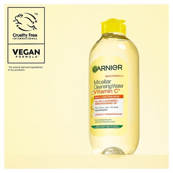 Garnier Micellar Vit C Cleansing Water Makeup Remover Dull Skin 400ml