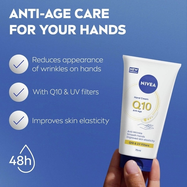 NIVEA Q10 3-In-1 Anti-Age Hand Cream 75ml