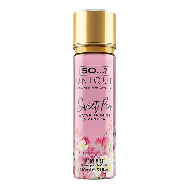 So&? Unique Velvet Petals Body Mist 150Ml