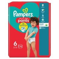 Pampers Baby-Dry Nappy Pants Size 6 Nappies Carry Pack x19