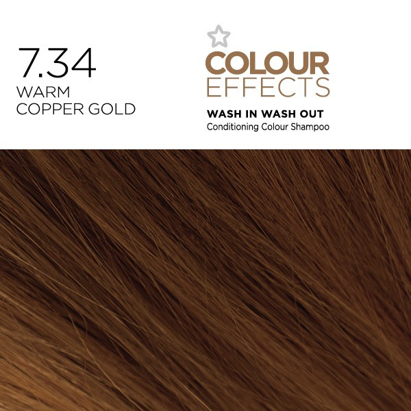 Superdrug Colour Effects Copper Gold 7.34 75ml