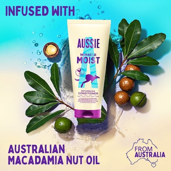 Aussie Miracle Moist Conditioner 200Ml