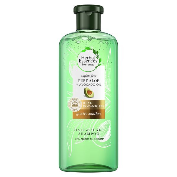 Herbal Essences Sulfate Free Shampoo, Aloe + Avocado, 380ml