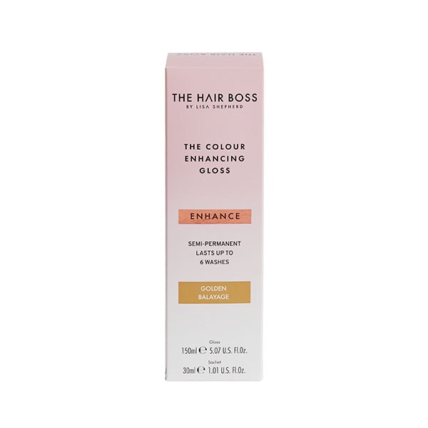 The Hair Boss Colour Enhancing Gloss Golden Balayage