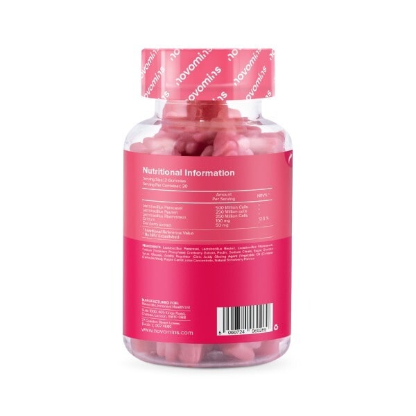 Novomins Women's Bio Balance - 60 Gummies