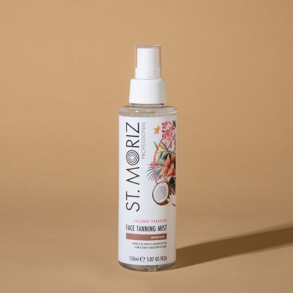 St Moriz Face & Body Tanning Mist, Coconut Paradise, 150ml