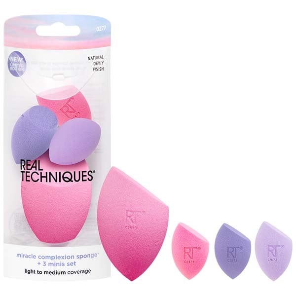 REAL TECHNIQUES Miracle Complexion Sponge + Concealer Minis