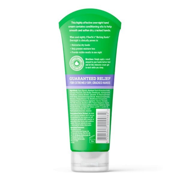 O'Keeffe's Working Hands Overnight 80ml