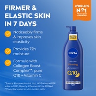 NIVEA Q10 + Vitamin C Firming Body Lotion for Dry Skin 400ml