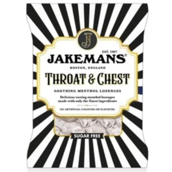 Jakemans Throat Chest Sugar Free 50g