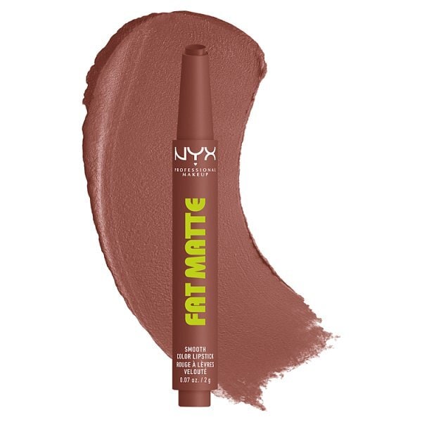 NYX Professional Makeup Fat Matte Lipstick, Tasty Taupe