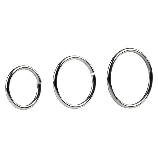 Studex X8 Hardware Stainless Steel 20G Seamless Hoops