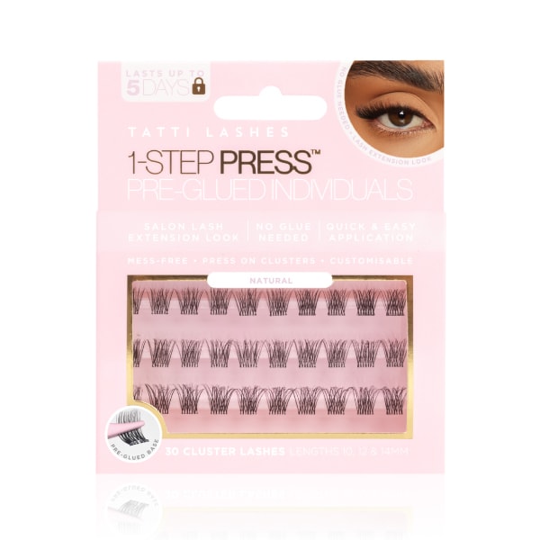 Tatti Lashes Wispy Volume Pre-Glued Individuals