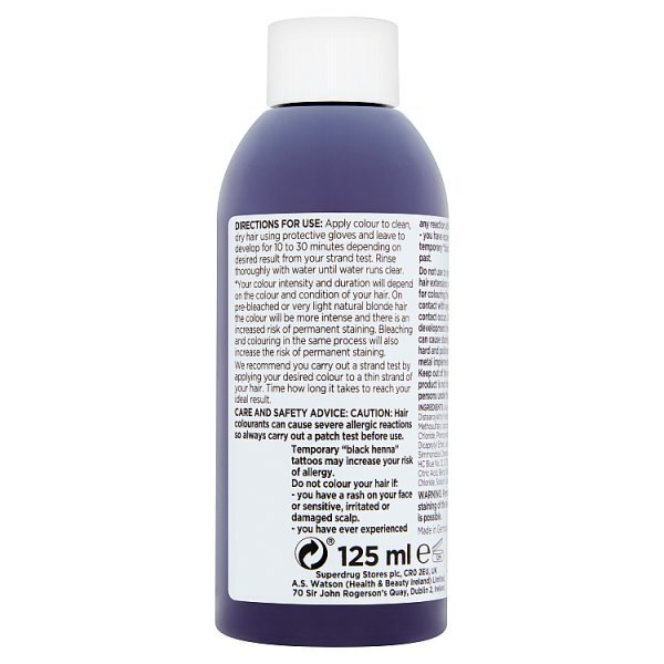 Pick & Mix Semi Permanent Hair Dye Lavender Grey 125ml