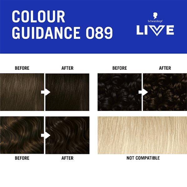 Schwarzkopf LIVE Bitter Sweet Chocolate Permanent Hair Dye