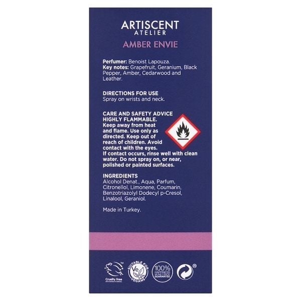 Superdrug Artiscent Amber Envie EDP 50ml