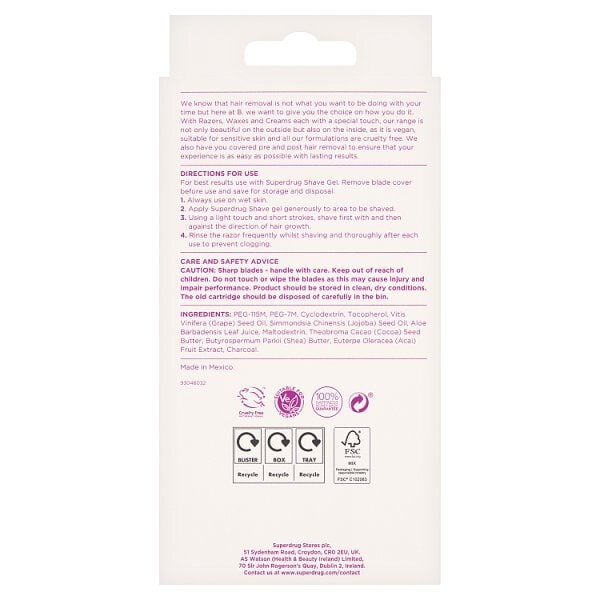Superdrug B Acai Special Edition Razor