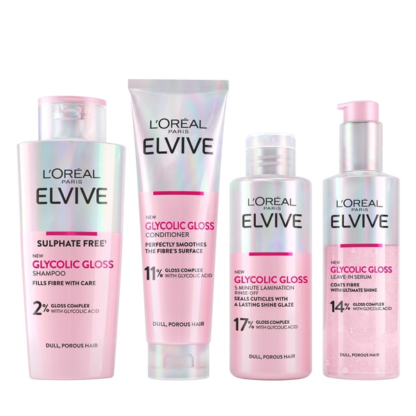 L'Oreal Elvive  Glycolic Gloss  Bundle