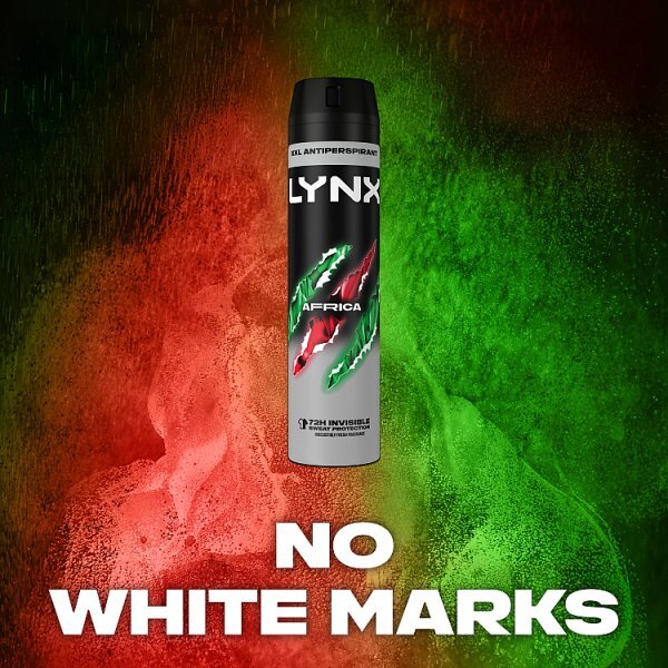 Lynx Antiperspirant Deodorant Aerosol Africa 250ml