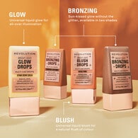 Revolution Bright Light Blush Drops Pink Rosie