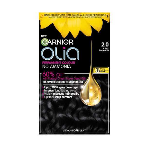 Garnier Olia 2.0 Black Diamond Permanent Hair Dye
