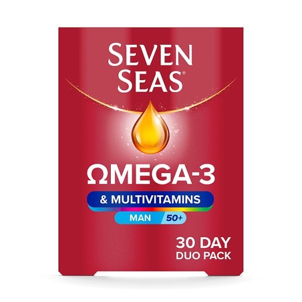 Seven Seas Omega 3 & Multivitamins Man 50+ Duo