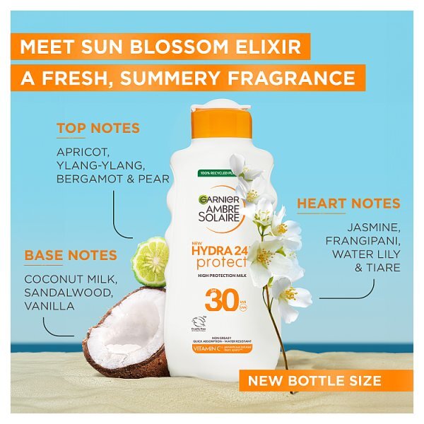 Garnier Ambre Solaire Hydra24 Milk Spf30 400ml