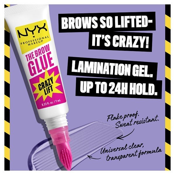 NYX Professional Makeup The Brow Glue Crazy Lift