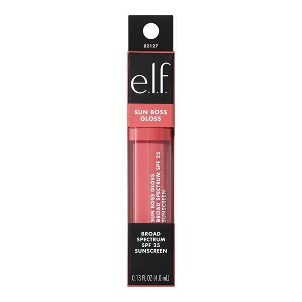 e.l.f. Sun Boss Gloss Spf 25 Blush Much? 4ml