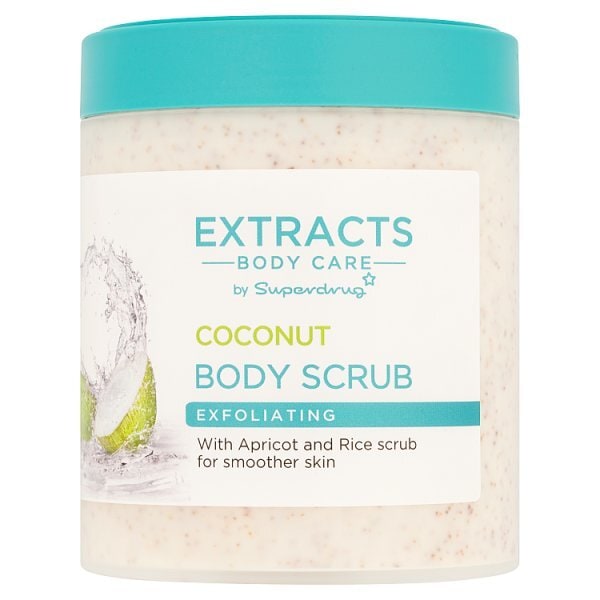 Superdrug Extracts Coconut Body Scrub 465ml