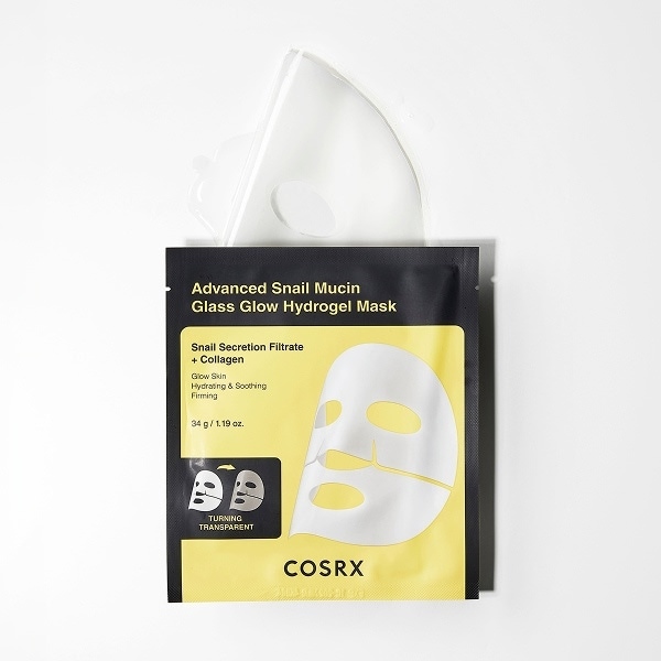 Advanced Snail Mucin Glass Glow Hydrogel Mask