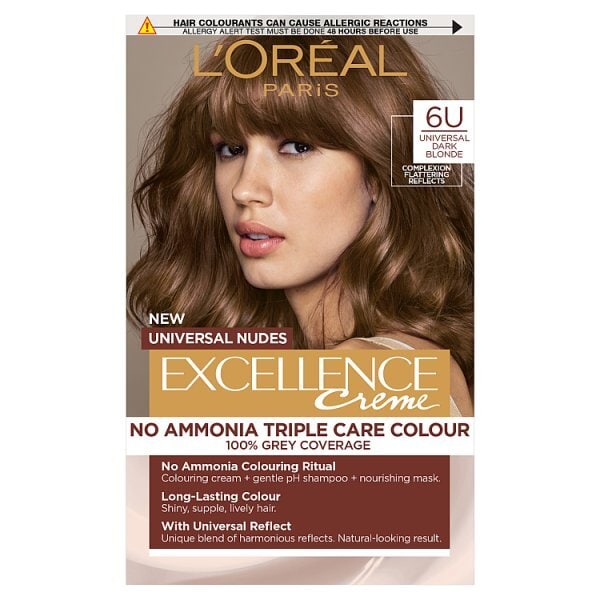 Excellence Crème Universal Nudes 6U Blonde Hair Dye