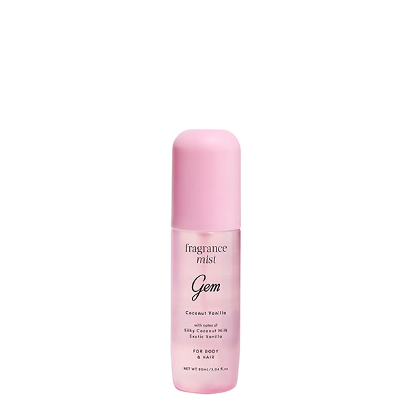 Gem Fragrance Mist For Body & Hair: Coconut Vanilla 90ml