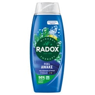 Radox Feel Awake 2-in-1 Shower Gel & Shampoo 450 ml