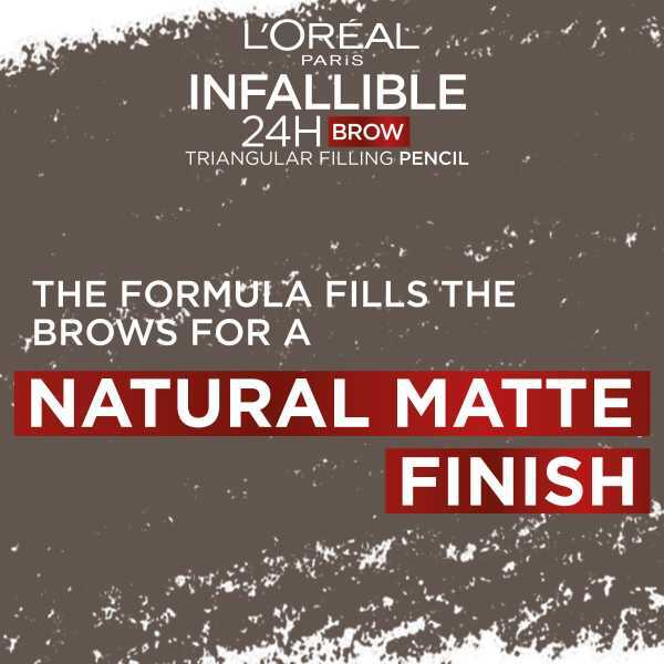 L'Oreal Paris Infallible 24H Brow Pencil 5.0 Light Brunette