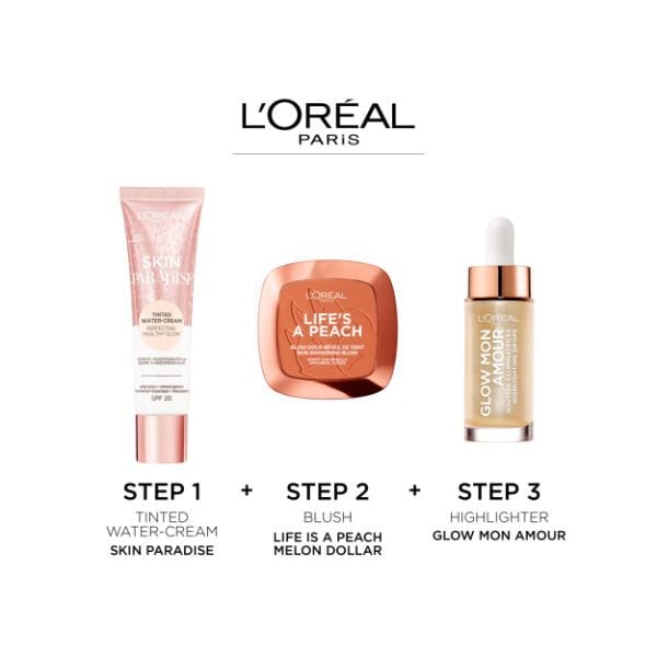 L'Oreal Paris Skin Paradise Tinted Water-Cream Medium 02