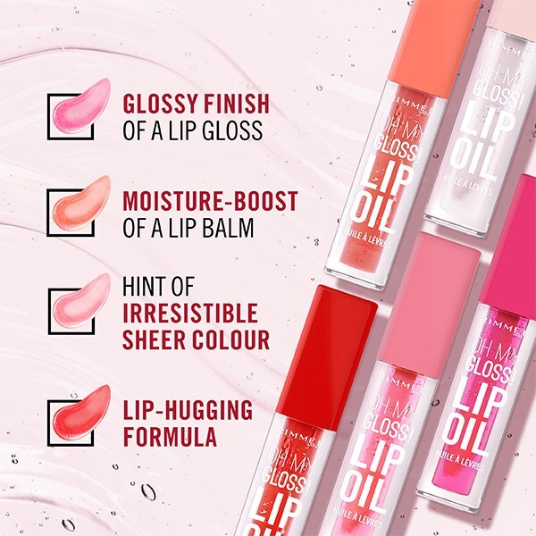 Rimmel Oh My Gloss! Lip Oil 003 Berry Pink 4.5Ml