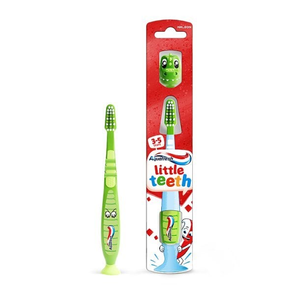 Aquafresh Little Teeth Toothbrush For Kids 3-5 Years