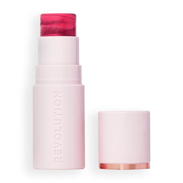 Revolution Skin Silk Marble Blush Stick Berry Flush