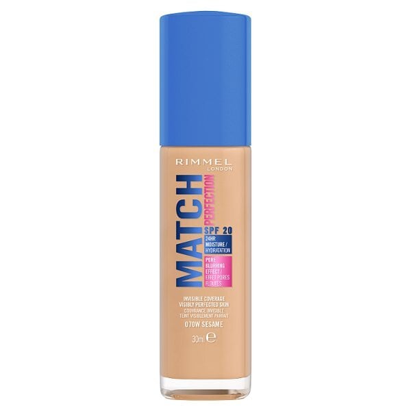 Rimmel Match Perfection Foundation 070W Sesame SPF20