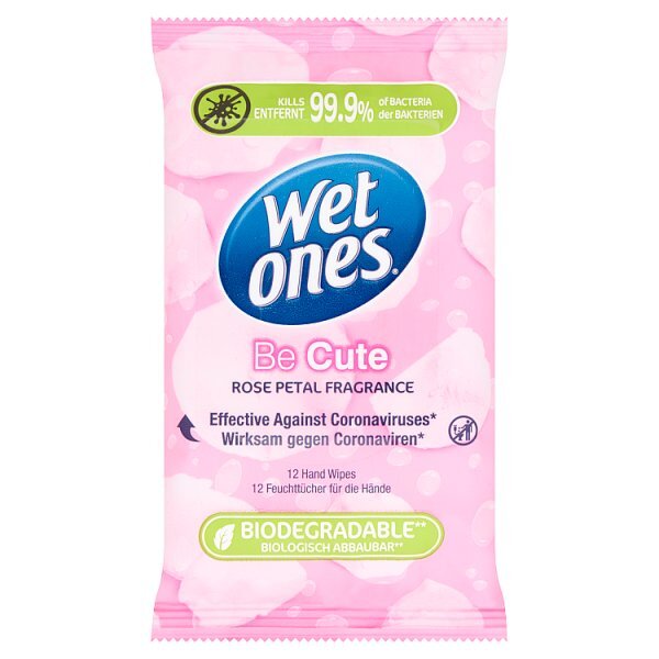 Wet Ones Be Cute Biodegradable Anti Bac Wipes