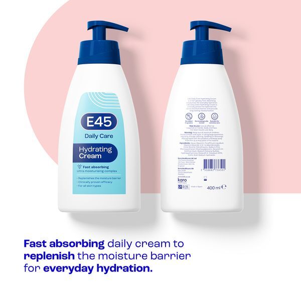 E45 Daily Moisturising Cream with Pump 400ml