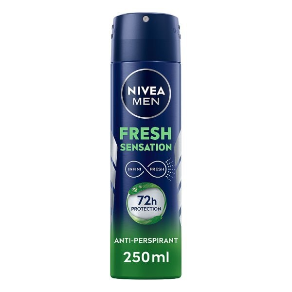 NIVEA MEN Fresh Sensation 72H Anti-Perspirant Spray 250ml