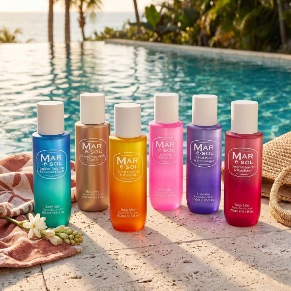 Mar E Sol Violet Plum & Brown Sugar Body Mist 250Ml